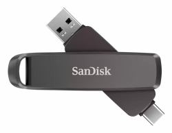SanDisk SDDDE1-512G-G46 USB flash drive 512 GB USB Type-C/USB Type-A 3.2 Gen 2 [3.1 Gen 2] Black (SD EXTREME PRO DUAL DRIVE 512GB - METAL DRIVE 1000/900MB/S USB C+T)