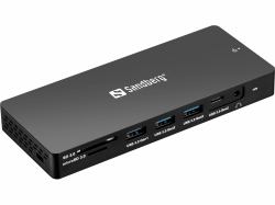 Sandberg USB-C 13in1 Docking Station Pro (USB-C 13in1 Docking Station - Pro USB-C 13in1 - DockingStation Pro - Warranty: 60M)
