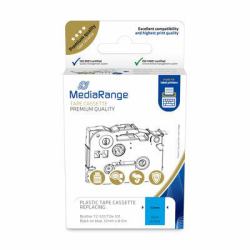 MediaRange MRBTZ531 ruban d'étiquette Noir sur bleu 