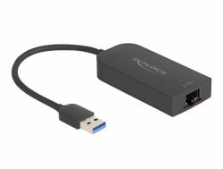 DeLOCK 66045 cable gender changer USB 5 Gbps Type-A 2.5 Gigabit LAN RJ45 Black (Delock - netvÃ¦rksadapter - USB 3.0 - 2)