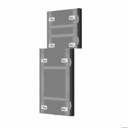 Chief TILSC2HSO1 accessoire d’écran de mur vidéo Noir (TBU)