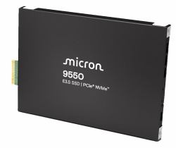 Micron 9550 MAX 6,4 To E3.S PCI Express 5.0 NVMe 3D TLC NAND 