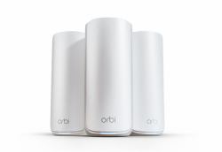 NETGEAR Orbi 870 Tri-band [2.4 GHz / 5 GHz / 6 GHz] White 5 Internal (3-SET ORBI 870 WIFI 7 MESH - TRI-BAND WHITE 21 GBIT/S)