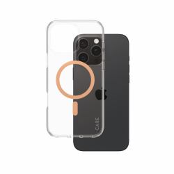PanzerGlass CARE™ by ® Urban Combat Case Transparent w. Peachy MagSafe iPhone 16 Pro Max coque...