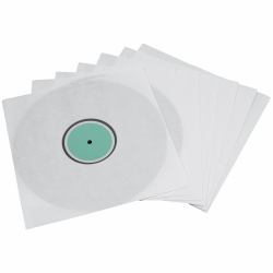 Hama 00181431 housse pour CDs et DVDs Boîtier d’enregistrement microrainure Blanc (Hama LP Inner Sleeves - CD/DVD lomme)