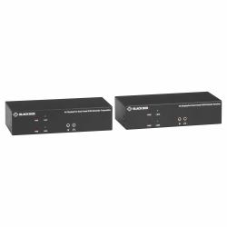 Black Box KVXLCDPF-200 extension KVM Émetteur et récepteur (KVX SERIES DISPLAYPORT FIBER - KVM EXTENDER, DH, TX+RX - KVXLCDPF-200, Transmitter & receiver, Wired, 30000 m, Black, DisplayPort, - Wa...