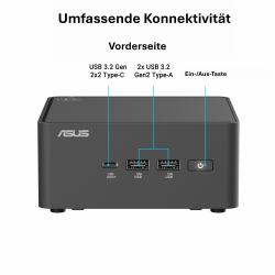 ASUS NUC 15 Pro RNUC15CRHU500002 Noir 225H BGA 2049 (ASUS NUC GEN15 Pro Cyber Canyon U5 RNUC15CRHU500002 EU Cord)