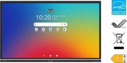 Viewsonic IFP6551 Display tableau blanc interactif 165,1 cm [65"] 3840 x 2160 pixels Écran tactile Noir (IFP6551, 65", - [EDLA-Certified], 50 - Multi-Point Touch, UHD 4K [3840x2160], Android 14, 9...