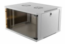 Deltaco 19-5406W étagère 6U Rack monté sur le mur Blanc (DELTACO 19-5406W kabinet - 6U)