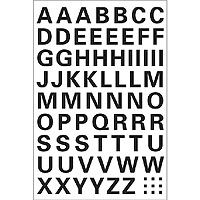 HERMA Letters 10mm A-Z weatherproof film black 1 sheet lettre et chiffre autocollants (HERMA - selvklÃ¦bende brevmÃ¦rkater - 20)