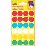 Avery Round Labels Ø 18 étiquette auto-collante 96 pièce[s] (Avery assorted colors - etiketter - 96)