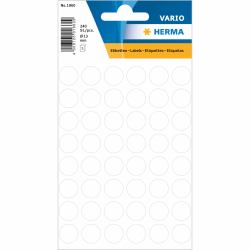 HERMA Multi-purpose labels / colour dots, Ø 13mm étiquette auto-collante Cercle Permanent Blanc 240 pièce[s] (HERMA Vario - etiketter til flere form)