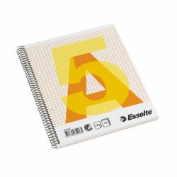 Esselte College Pad A5 bloc-notes 70 feuilles Orange, Blanc, Jaune (KollegieBlkck A5 70/70 rutat e)