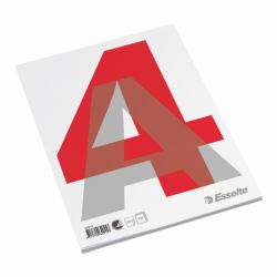 Esselte Glued Pad A4 bloc-notes 100 feuilles Gris, Rouge, Blanc (Esselte - pude - A4 - 100 ark)