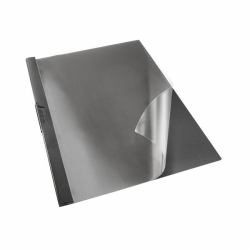 Esselte VIVIDA A4 protège documents Polyvinyl chloride [PVC] Noir (Klemmappe Vivida PP A4 sort)