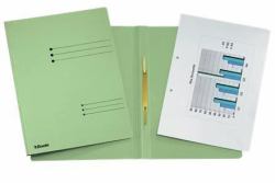 Esselte 621058 fichier Carton Vert A4 (Arbejdsmappe karton genbrug A4 grÃ¸n)