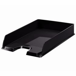 Esselte 623605 bac de rangement de bureau Plastique Noir (Letter Tr. Europost Blk)