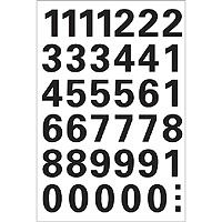 HERMA Numbers 15mm 0-9 weatherproof film black 1 sheet lettre et chiffre autocollants (Herma etiket tal 0-9 15mm sort)