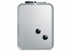 Nobo Tableau magnétique Slim-Line 280x220 mm, argent (WB tavle Slim lakeret 28x22cm sÃ¸lv)