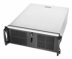 Chenbro RM41300 châssis de réseaux 4U Noir, Argent (Rm41300 Network Equipment - Chassis 4U Black, Silver - Warranty: 12M)