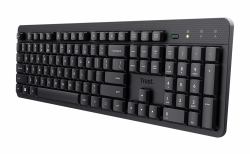 Trust Ody II clavier Bureau RF sans fil QWERTY Nordique Noir 