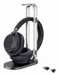 Yealink Casque USB-C/A Noir UC BH76 Plus avec Support de Charge 