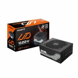 GIGABYTE UD1600PM PG5 AI TOP unité d'alimentation d'énergie 1600 W 20+4 pin ATX ATX Noir (GIGABYTE 1600W PLAT F/M UD1600PM AI TOP)