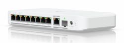 Ubiquiti UniFi Flex 2.5G PoE Managed L2 2.5G Ethernet [100/1000/2500] Power over Ethernet [PoE] Desktop/Wall-Mounting White (Ubiquiti Switch UniFi 8xRJ45 2.5GBit PoE++/10G RJ45/SFP+ [ohne Netzteil]...