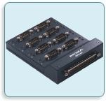 Moxa DB62[M] - 8 x DB9[M] RS-232 Connection Box multicommutateur (OPT8-M9 - OPT8-M9, DB62M -<gt/> DB9M x - 8 OPT8-M9 - Warranty: 24M)