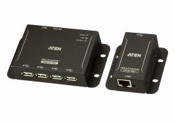 ATEN 4-Port USB 2.0 CAT 5 Extender [up to 50m] (ATEN UCE3250 Local and Remote Units -)
