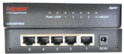 Longshine LCS-GS7105-E commutateur réseau Non-géré Bureau Noir 