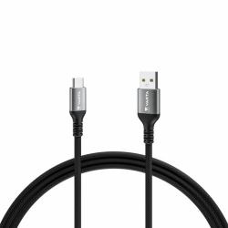 Varta 57935 câble USB 2 m USB A USB C 5 Gbit/s 60 W Noir, Gris 