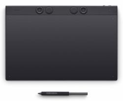 Wacom Intuos Pro Large graphic tablet Black 349 x 195 mm USB/Bluetooth (Wacom Intuos Pro pen tablet large PTK870K0B)