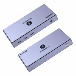 cablenet 40-4255 station d'accueil Avec fil Thunderbolt 4 Argent 