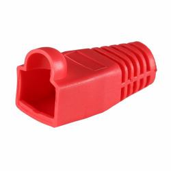 Cablenet RJ45 Cat6a Boot Red 6.5mm (50PK RJ45 C6A BUBBLE BOOT Rd 6.5MM)