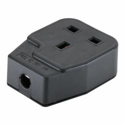 CNL UK SOCKET 13A REWIREABLE Bk BS1363
