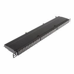 Cablenet 24 Port Cat6a FTP 0.5u PCB Patch Panel (CNL 24P C6a FTP 0.5u PCB PPan)