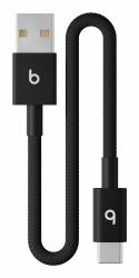 Apple MEQL4ZM/A câble USB USB 2.0 0,2 m USB A USB C Noir (Beats - USB Type-C kabel - USB til 24)