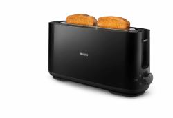 Philips Daily Collection HD2590/90 Grille-pain – fente longue, noir (Philips Daily Collection HD2590 - brÃ¸d)
