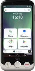 Doro Aurora A10 11,4 cm [4.5"] Double SIM Android 14 4G USB Type-C 4 Go 64 Go 3000 mAh Noir, Blanc 