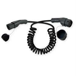 EV-LADEKABEL SPIRALE.TYP2.3-PH - 16A.11KW.3M