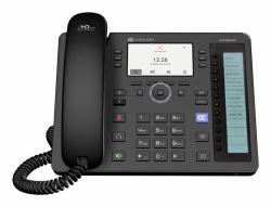 AudioCodes C436HD IP Phone téléphone fixe Noir LCD Wifi (TEAMS C436HD IP-PHONE POE GBE - BLACK WITH INTEGRATED DUAL BAND)