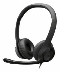 Logitech H390 USB Headset Wired Head-band Calls/Music USB Type-C Black (Logitech Headset H390 2.0 USB-C black)