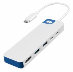 Targus HyperDrive Avec fil USB 3.2 Gen 1 [3.1 Gen 1] Type-C Blanc 