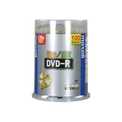 Maxell DVD-R 4.7GB [100 Pack] 4,7 Go 100 pièce[s] 