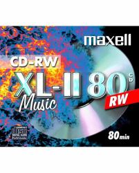 Maxell 624865 CD vierge CD-RW 1 pièce[s] (624865 Blank Cd Cd-Rw 1 Pc[S] - Warranty: 12M)