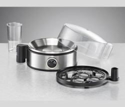 Rommelsbacher ER400 cuiseur d'oeufs 7 œufs 400 W Noir, Acier inoxydable (Rommelsbacher ER 400 Black)