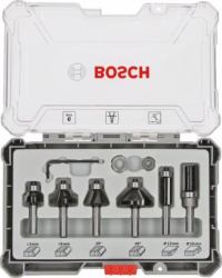 Bosch 2 607 017 469 Fraiseuse (Bosch Trim & Edging Set 6-teilig 8mm R)