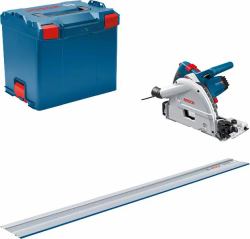 Bosch GKT 55 GCE + FSN 1400 PROFESSIONAL 16,5 cm Noir, Bleu, Argent 6250 tr/min 1400 W (Bosch GKT 55 GCE [FSN 1400 L])