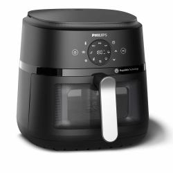 Philips 2000 series Airfryer série 2000, 6,2 l, argent (Philips NA231/00 Airfryer, 1700 W, Pan)